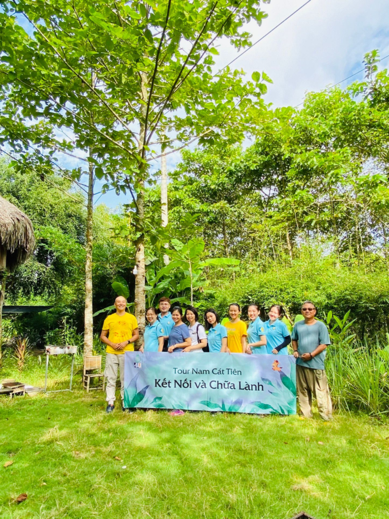 Đoàn 4U Wellness Tour Nam Cát Tiên - Kết Nối và Chữa Lành