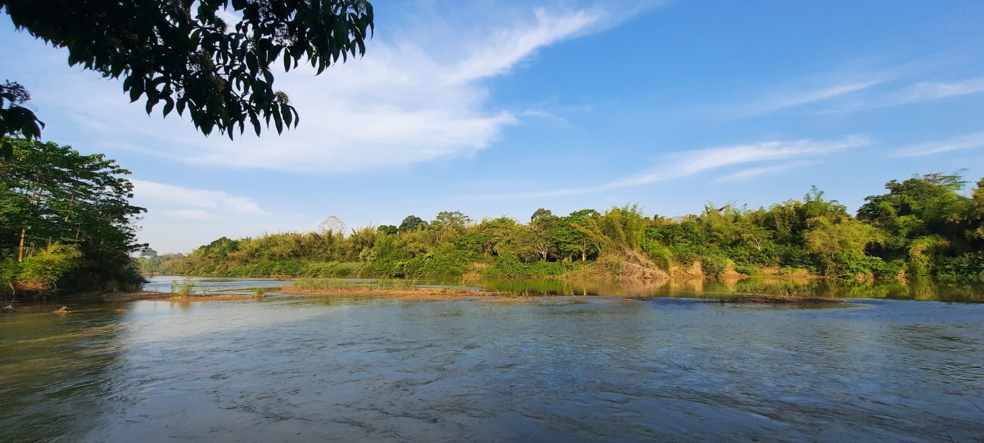 Sông Đồng Nai chảy qua rừng Cát Tiên
